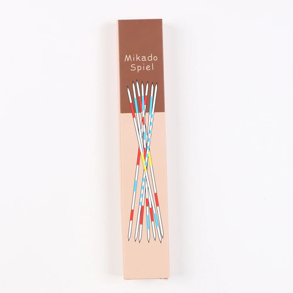 Pick Up Sticks Wooden Game – Classic Mikado Family Fun
