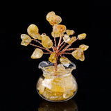 Mini Crystal Chakra Tree – Natural Gemstone Healing Ornament