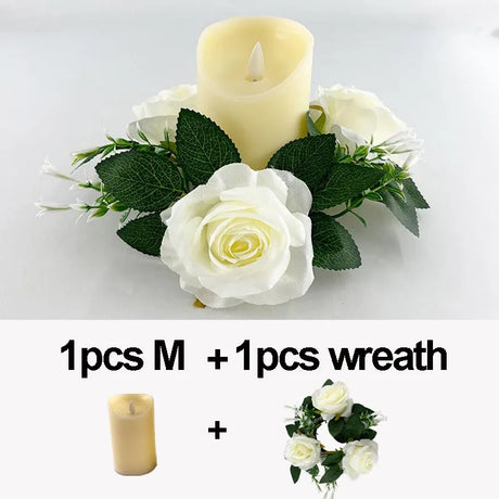 Flameless LED Candle – Warm Glow for Home & Festive Decor