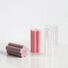 Plum Blossom Candle Mold – Clear Plastic Column Mold for Candle Making