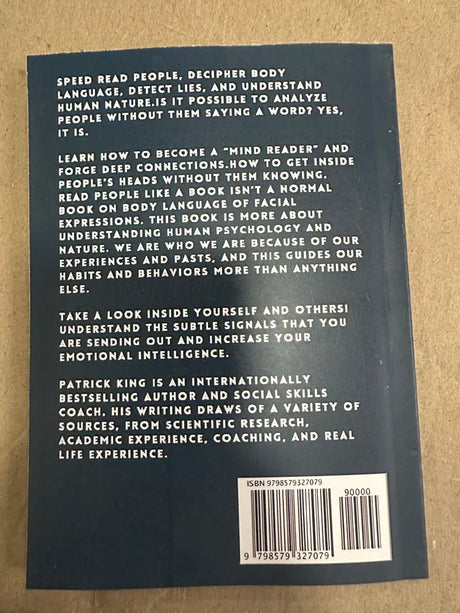 Read People Like a Book — Hardcover Edition by Patrick King