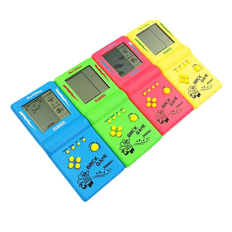 Portable Brick Game Handheld Console – Classic Electronic Game
