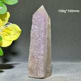 Natural Agate Crystal Cave Quartz Tower