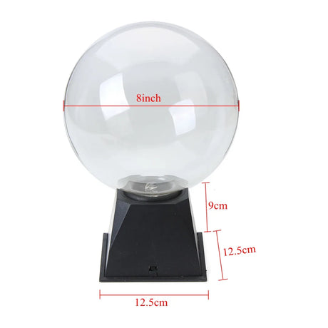 Magic Plasma Ball — Touch-Activated Lightning Globe
