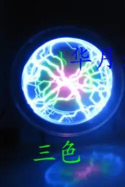 Plasma Plate Disk – 6 Inch Magic Lightning Ball Glow Disk (Mix Colors)