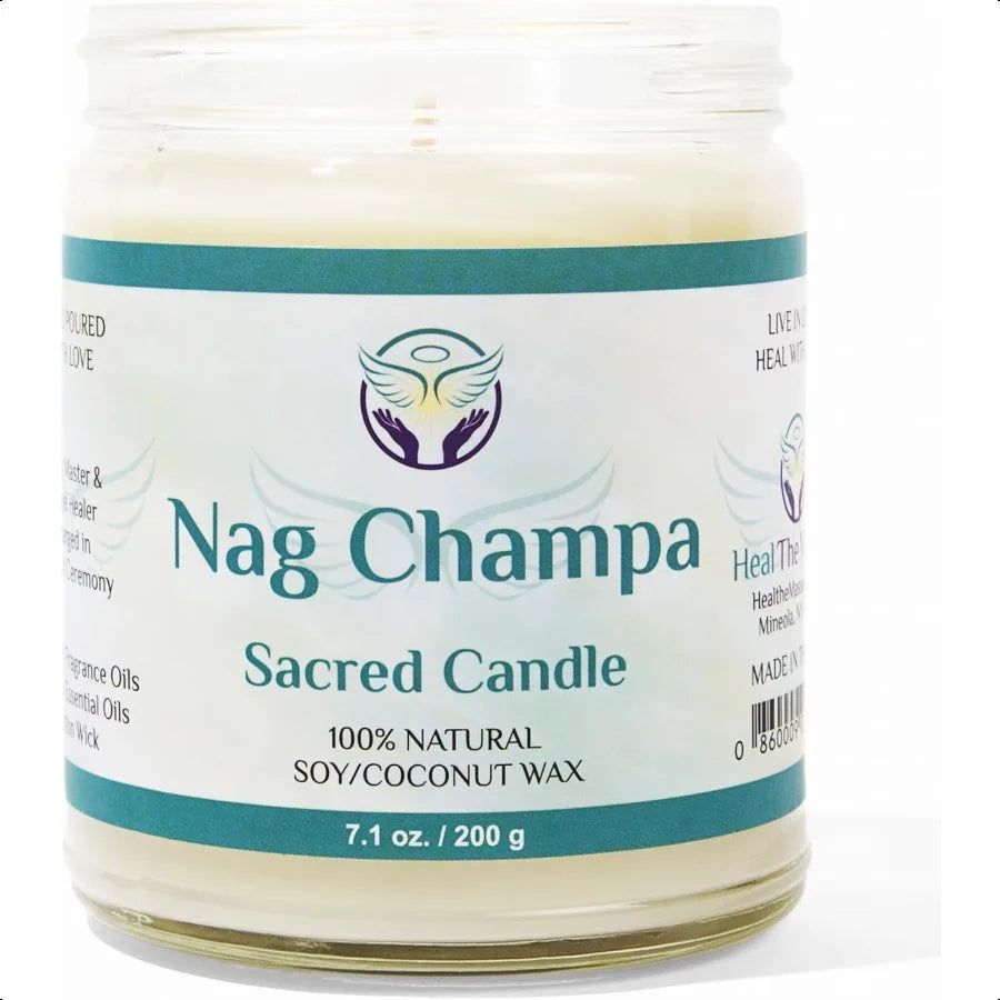 White Sage Candle – Chakra Healing & Energy Cleansing Aromatherapy