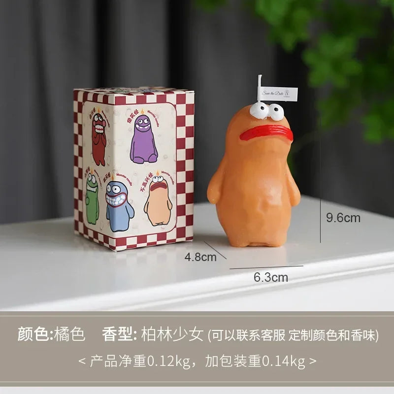 Clay Man Monster Candles – Funny Handmade Aromatherapy Gift Candles