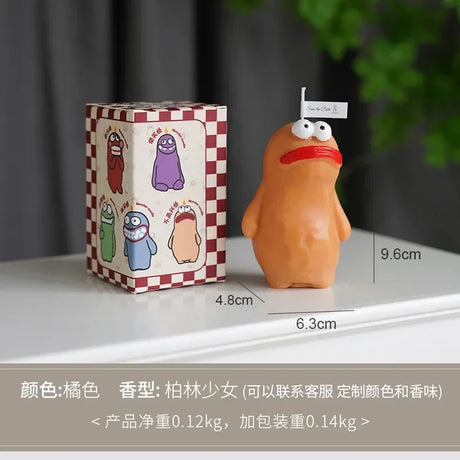 Clay Man Monster Candles – Funny Handmade Aromatherapy Gift Candles