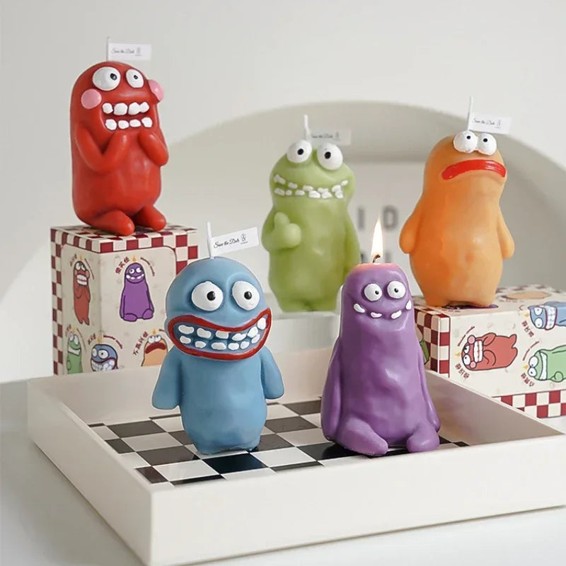 Clay Man Monster Candles – Funny Handmade Aromatherapy Gift Candles