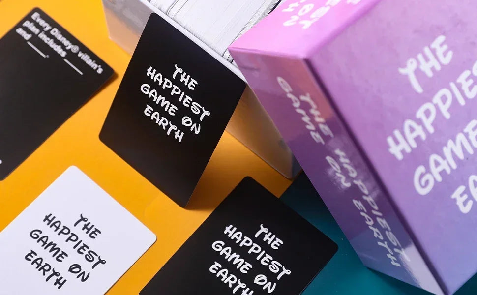 The Happiest Game ON Earth Card Games for Adults and Family, Party Games for Game Night Board Game