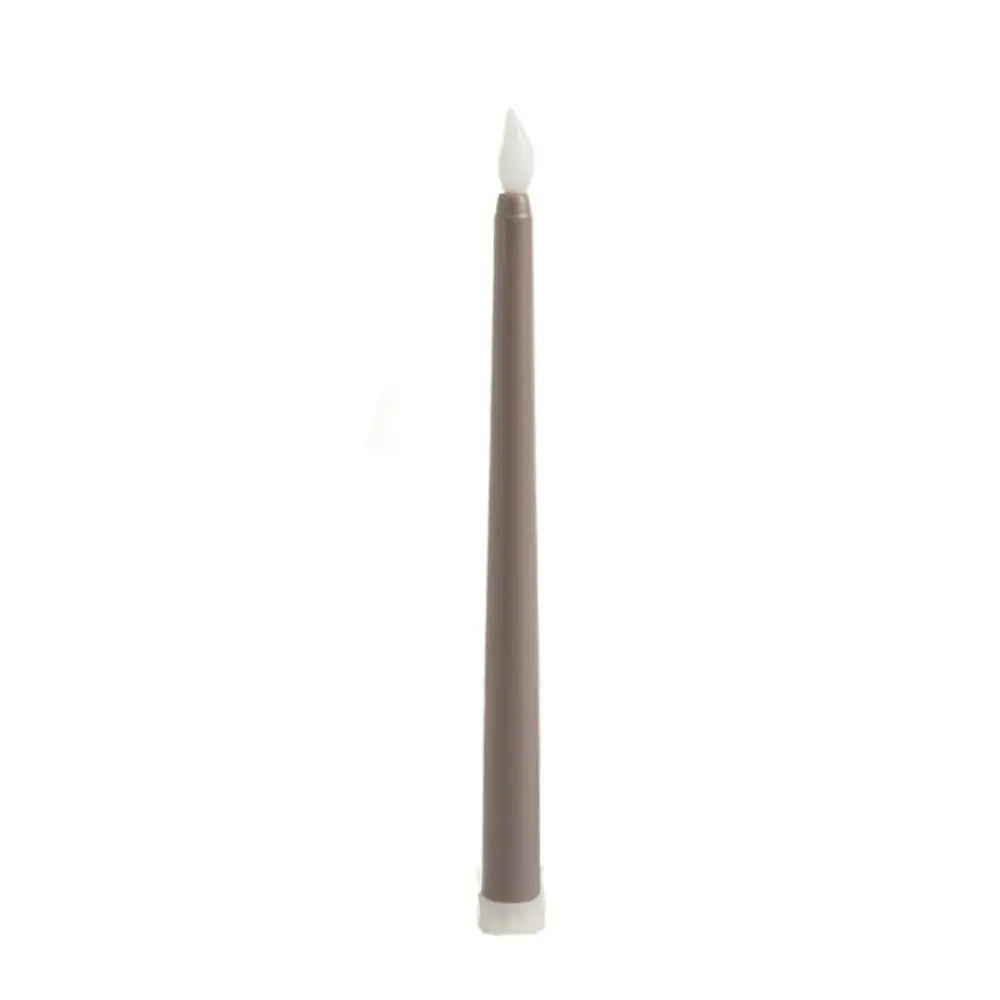 LED Flameless Taper Candle – Safe Decorative Candle for Temples, Home, and Special Occasions