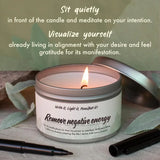 7oz White Sage Candle – Cleansing, Meditation, and Aromatherapy