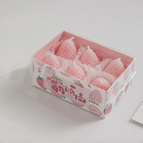 Strawberry Soy Wax Scented Candles