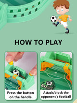Football Table Mini Tabletop Interactive Game, Soccer Tabletops Competition Sports Games Desktop Catapult Toys for Family Game
