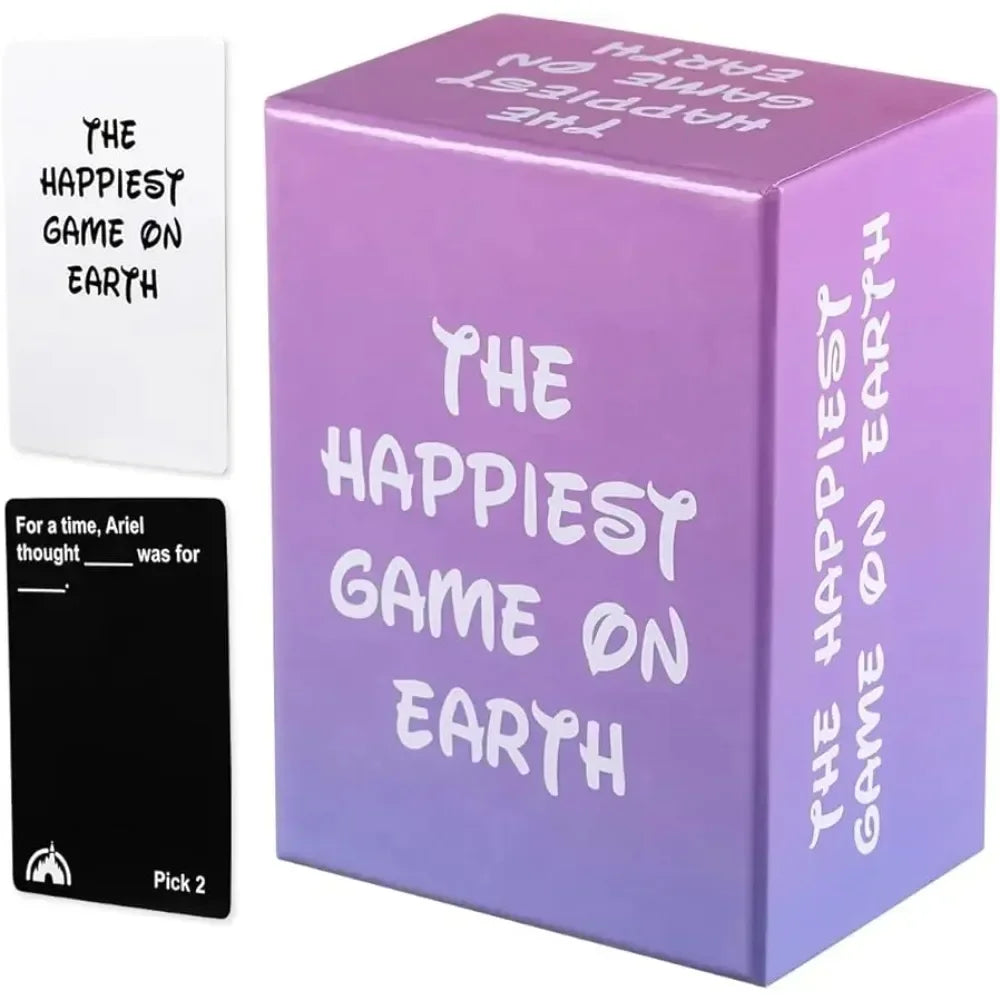 The Happiest Game ON Earth Card Games for Adults and Family, Party Games for Game Night Board Game