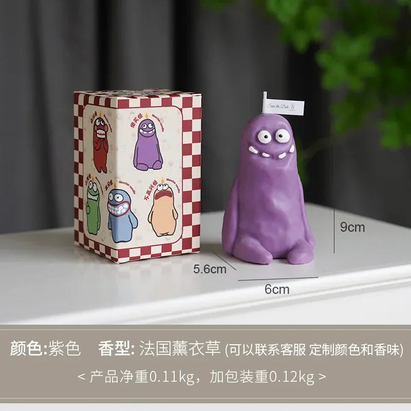Clay Man Monster Candles – Funny Handmade Aromatherapy Gift Candles