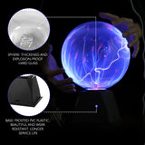 8 Inch Voice Control Plasma Ball Interactive Toy Educational Globe Commercial Lighting Electric Ball Plasma Lamp Static