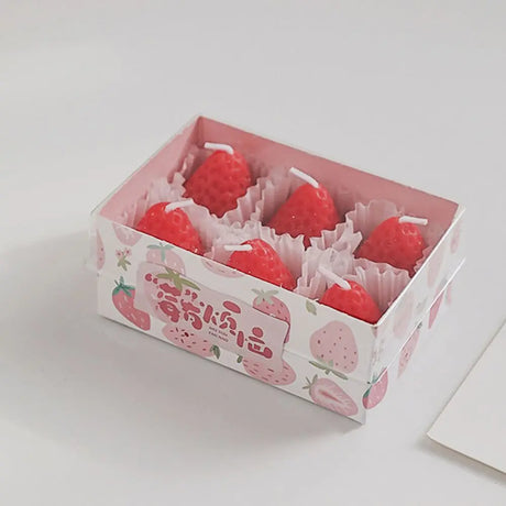 Strawberry Soy Wax Scented Candles