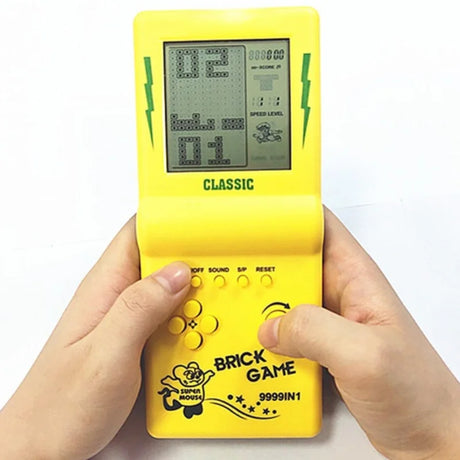 Portable Brick Game Handheld Console – Classic Electronic Game