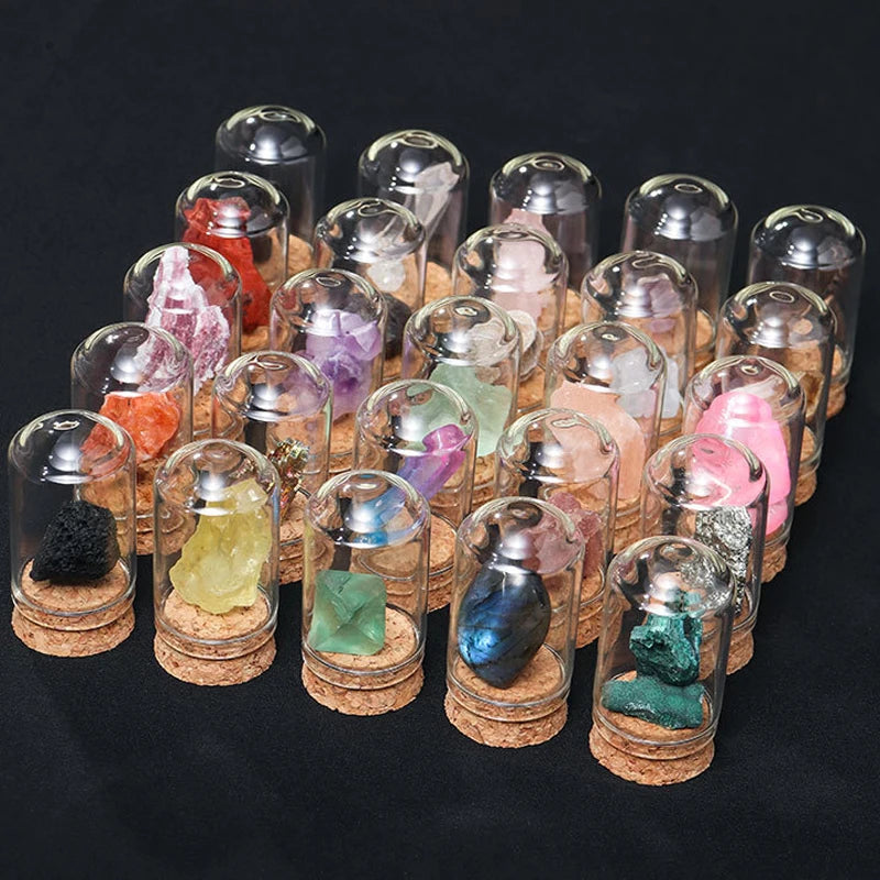 Natural Crystal Mineral Specimen – Raw Stone Ornament