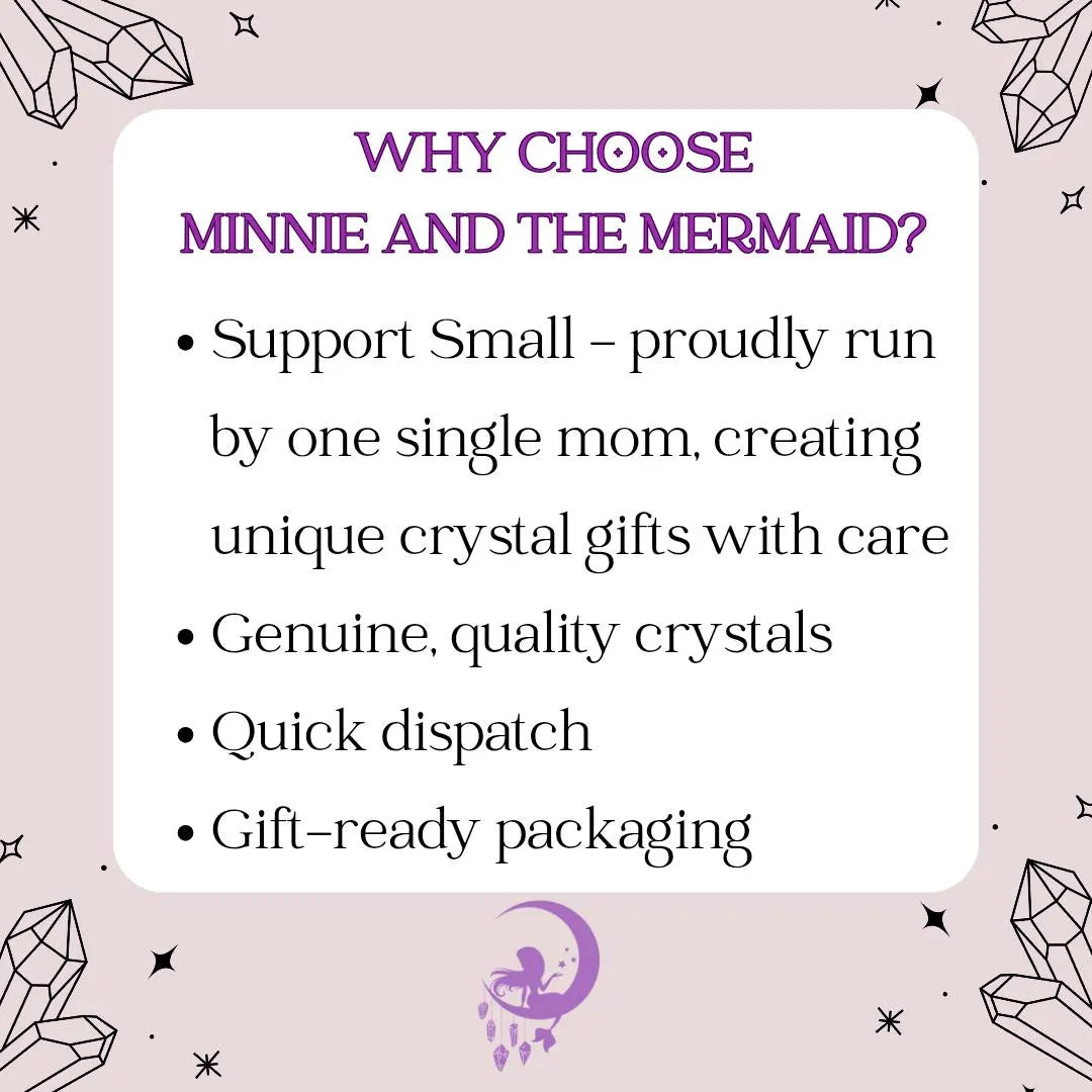Aquarius Zodiac Crystal Gift Box, Gemstones, Smudge Kit & Keyring