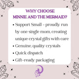 Aquarius Zodiac Crystal Gift Box, Gemstones, Smudge Kit & Keyring