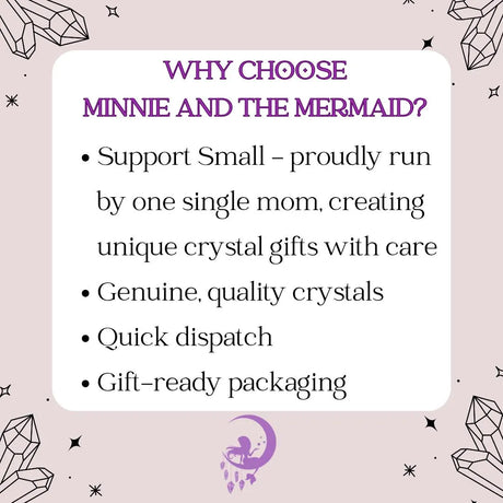 Aquarius Zodiac Crystal Gift Box, Gemstones, Smudge Kit & Keyring