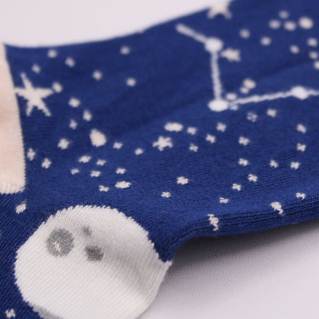 Moon Walk Bamboo Socks M/L – Eco-Friendly Comfort by Hop Hare