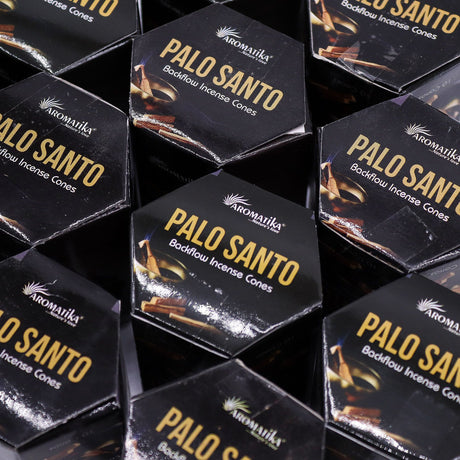 Masala Backflow Incense Cones - Palo Santo (Pack of 10)
