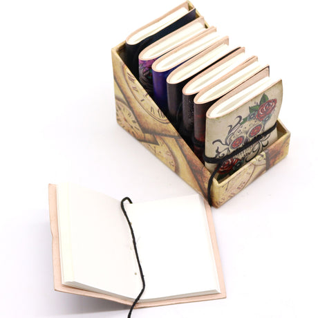 Assorted Gothic Notebooks – 7x10cm (Leather Pocket Journals)