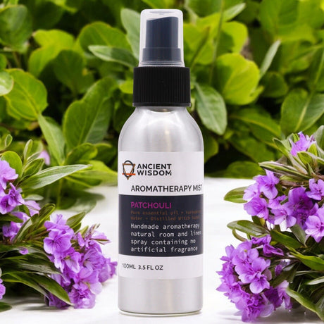 100ml Essential Oil Mist - Patchouli Aromatherapy | Earthy Scent Decor