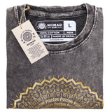 Large Stone Washed T-Shirt - Mandala