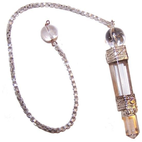 Pendulum - Rock Quartz Crystal Dowsing Tool 20g | Spiritual Divination