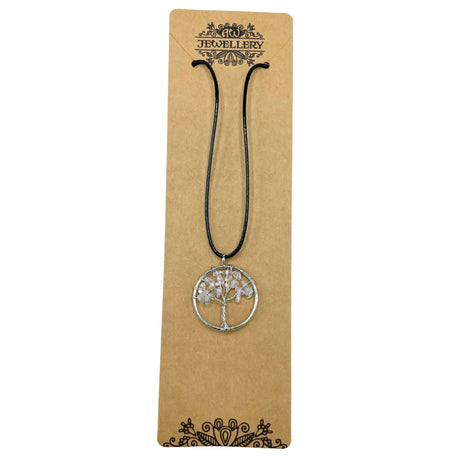 Tree of Life Pendant – Rock Crystal