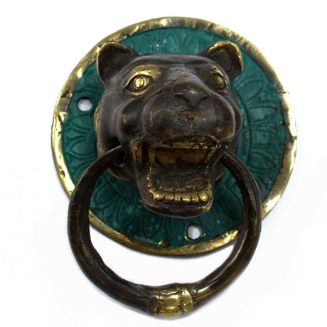Brass Door Knocker – Tiger Head