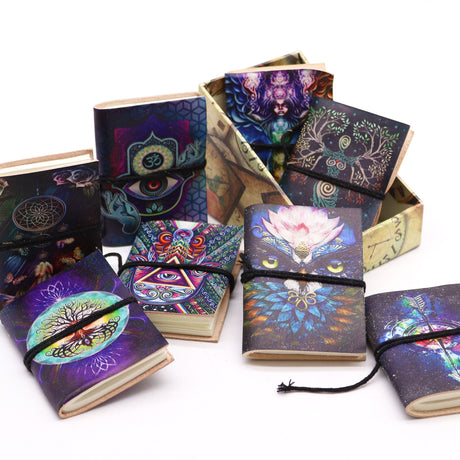Assorted Esoteric Notebooks – 7x10cm (Pocket Size)