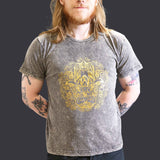 Large Stone Washed T-Shirt - Hamsa