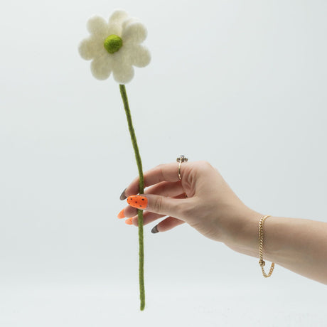 Felt Flowers – Daisy, Assorted Colours
