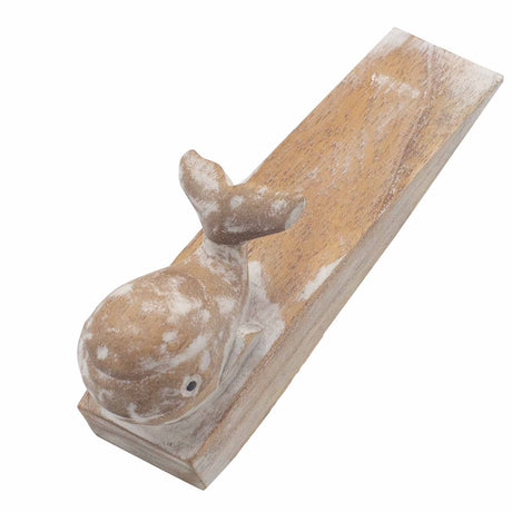 Hand Carved Doorstop – Whale