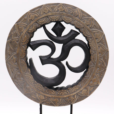Buddha Feng Shui Set – Om Design, Grey & Black