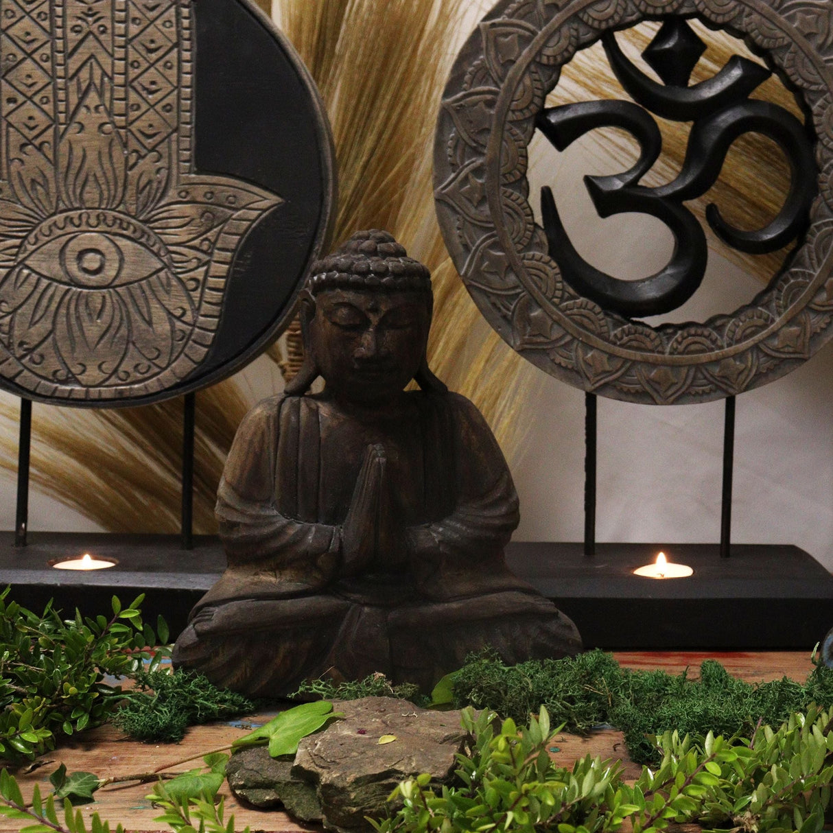 Buddha Feng Shui Set – Meditation & Wellness Decor