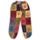 Nomad Sari - Mushroom Pants - Block Print Designs