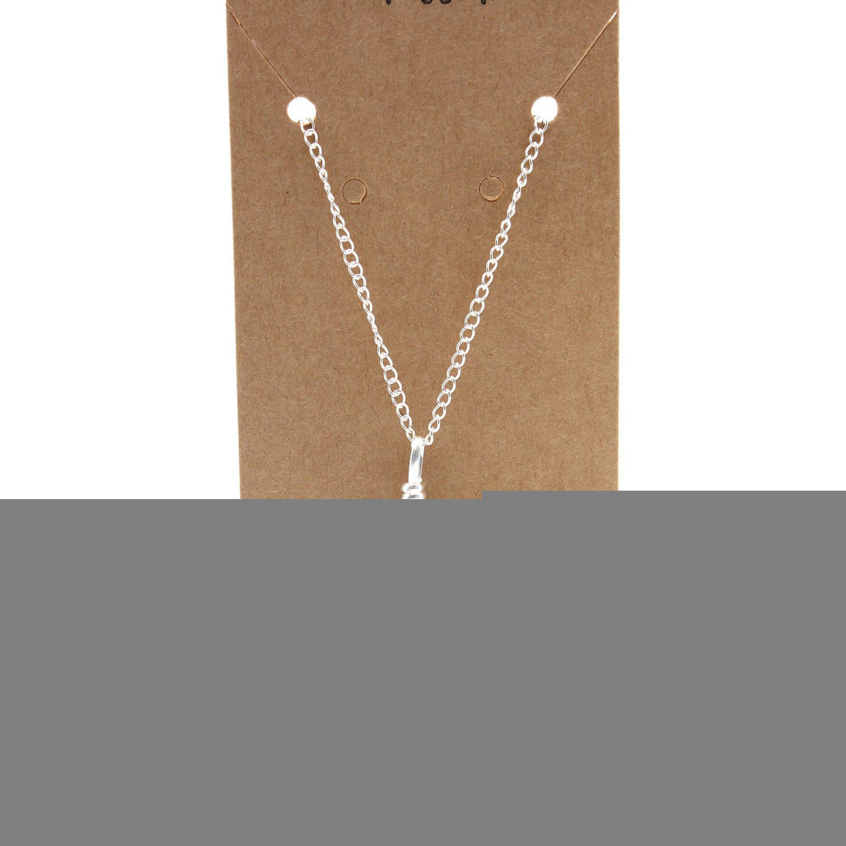 Gemstone Guardian Angel Pendant - Rock Quartz
