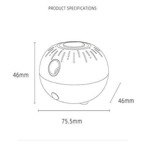 מפיץ ריח מיני ללא מים — מכשיר ריח USB-C עם שמן – תמונה 7