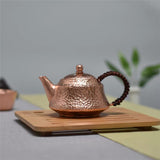 Handmade Pure Copper Teapot – Kung Fu Tea Ceremony – view 6