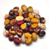 1/2Lb Mookaite Natural Tumbled Stones Bulk Healing Crystals Reiki Gemstones Supplies Wicca Energy Specimen Aquarium Decoration