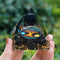 Tree of Life Orgonite Pyramide Amethyst Obsidian Stone Pyramid Crystal Healing Reiki Energy Orgone Collection