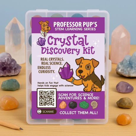 Real Crystal Discovery Kit for Kids: STEM Science & Learning Toy
