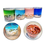 Ocean Gel Crystal Candle – Handmade Soy Wax Cup – view 4