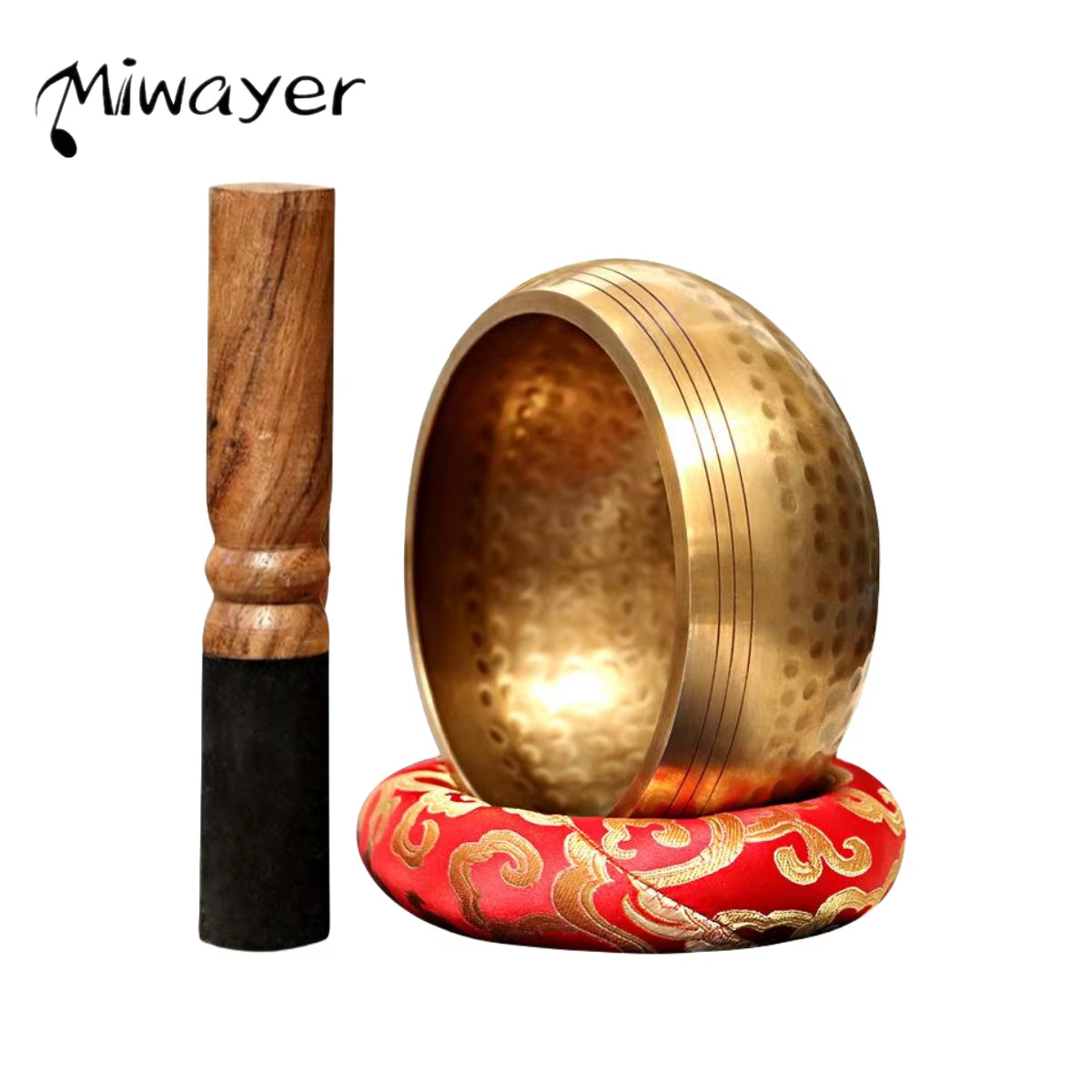 Nepalese Handmade Singing Bowl – Copper Sound Bowl – view 2
